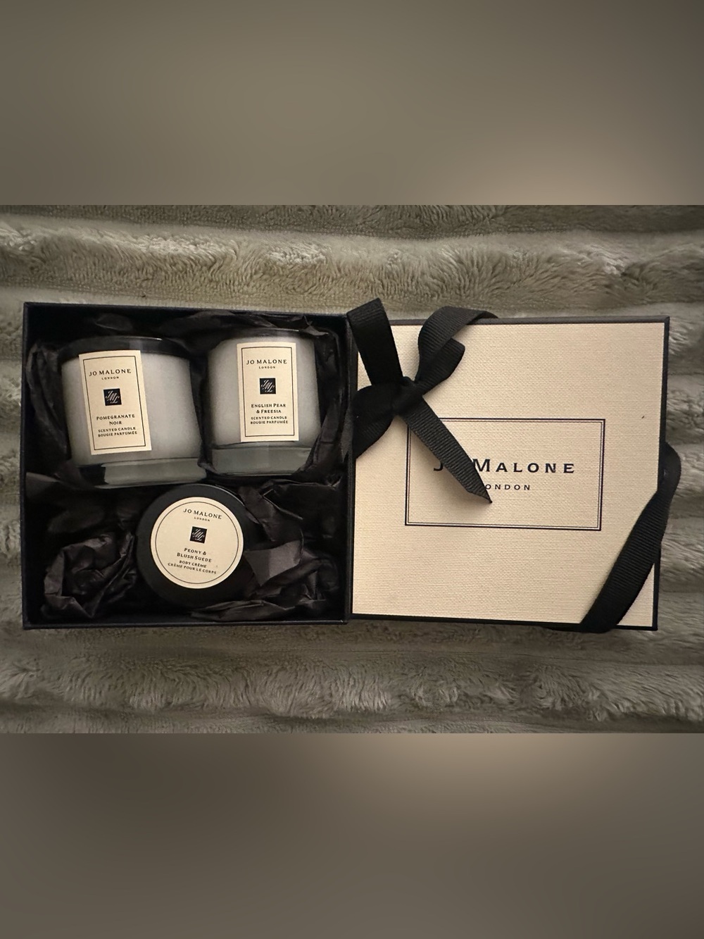 Jo Malone Mini Candles & Body Cream (with gift box)